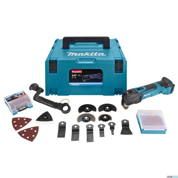 Makita DTM51ZJX3 18V accu multitool met Quick Change body in MBox incl. 42 accessoires in Mbox